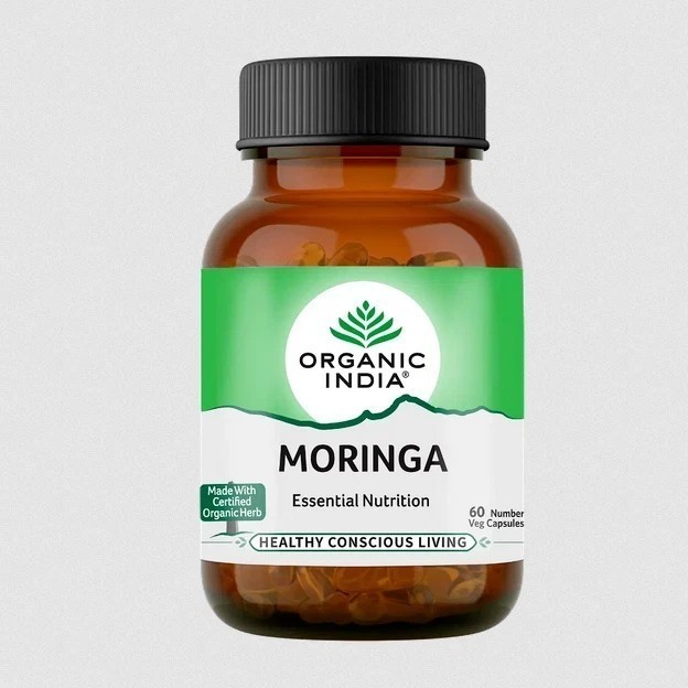 Organic India Moringa Powder 100gm For People Suffering Malnutrition Q578