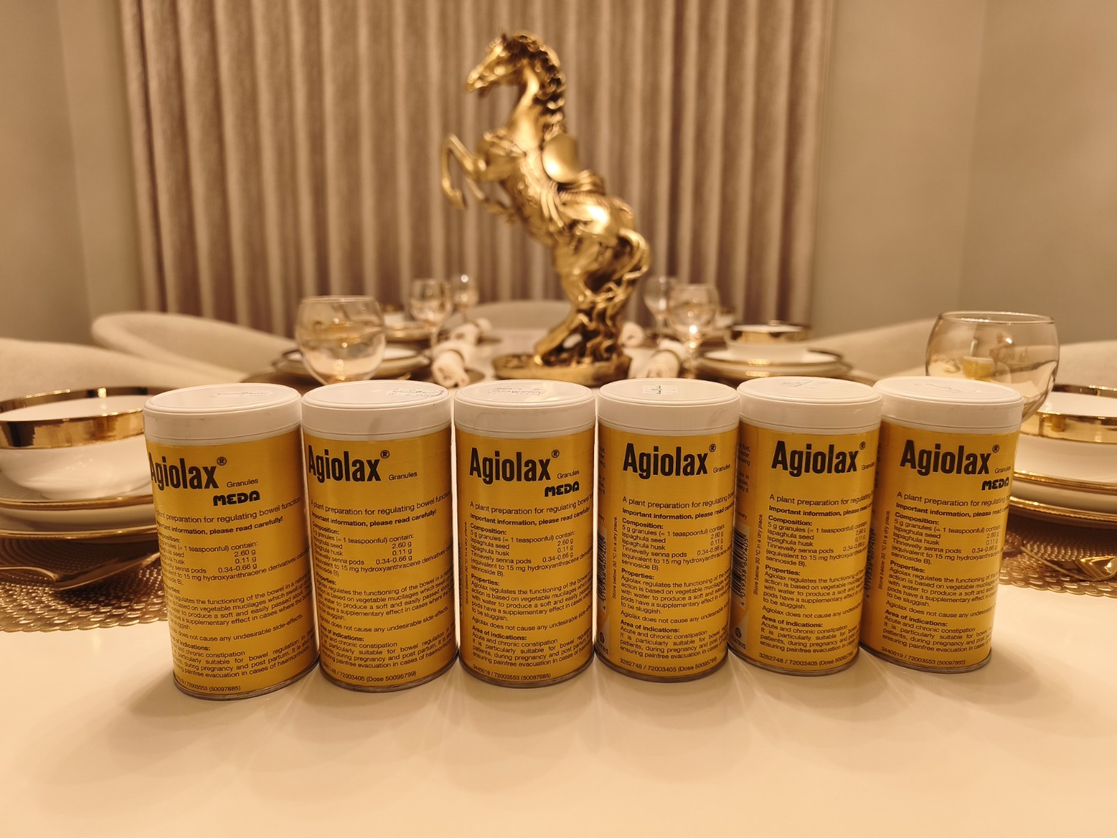 10 PACK AGIOLAX Madaus Granules 250g Made in Germany Express ship New Sealed 🥇
