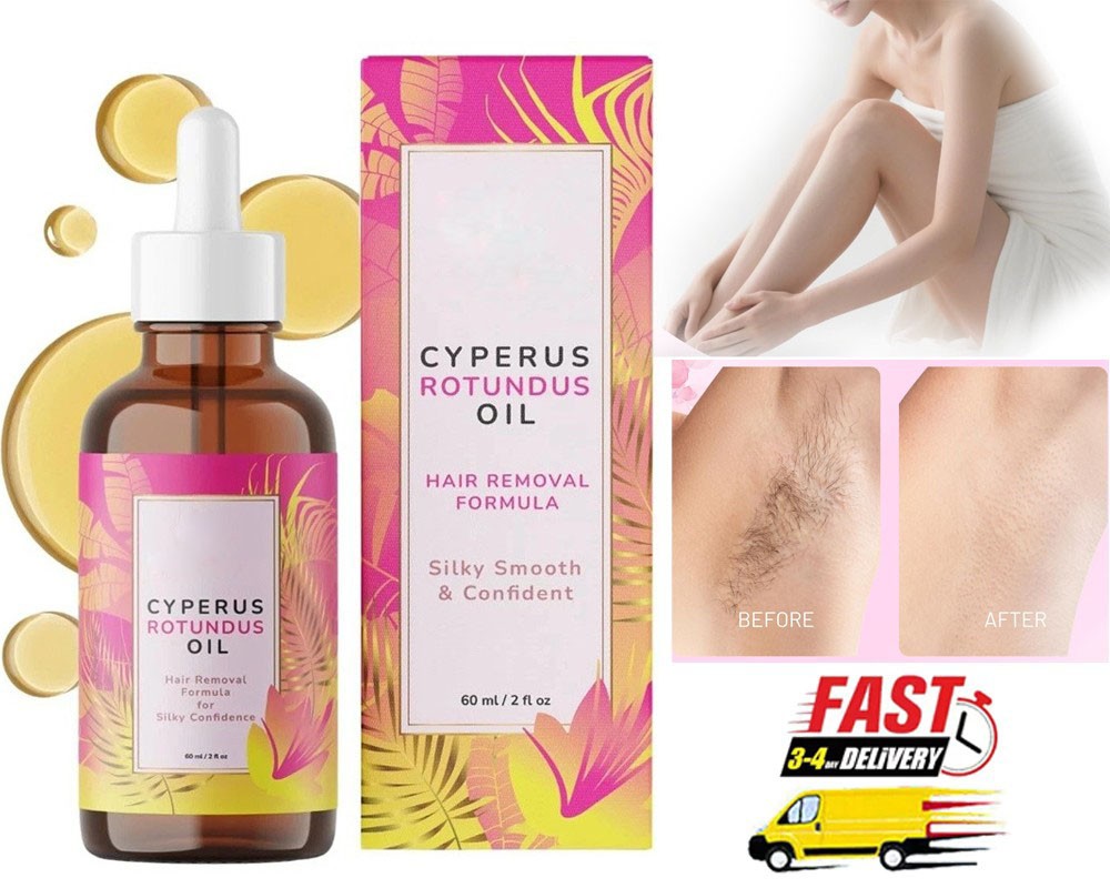Cyperus Rotundus Oil – 60ml Natural Cyperus Rotundus Oil For Hair Removal – 2026