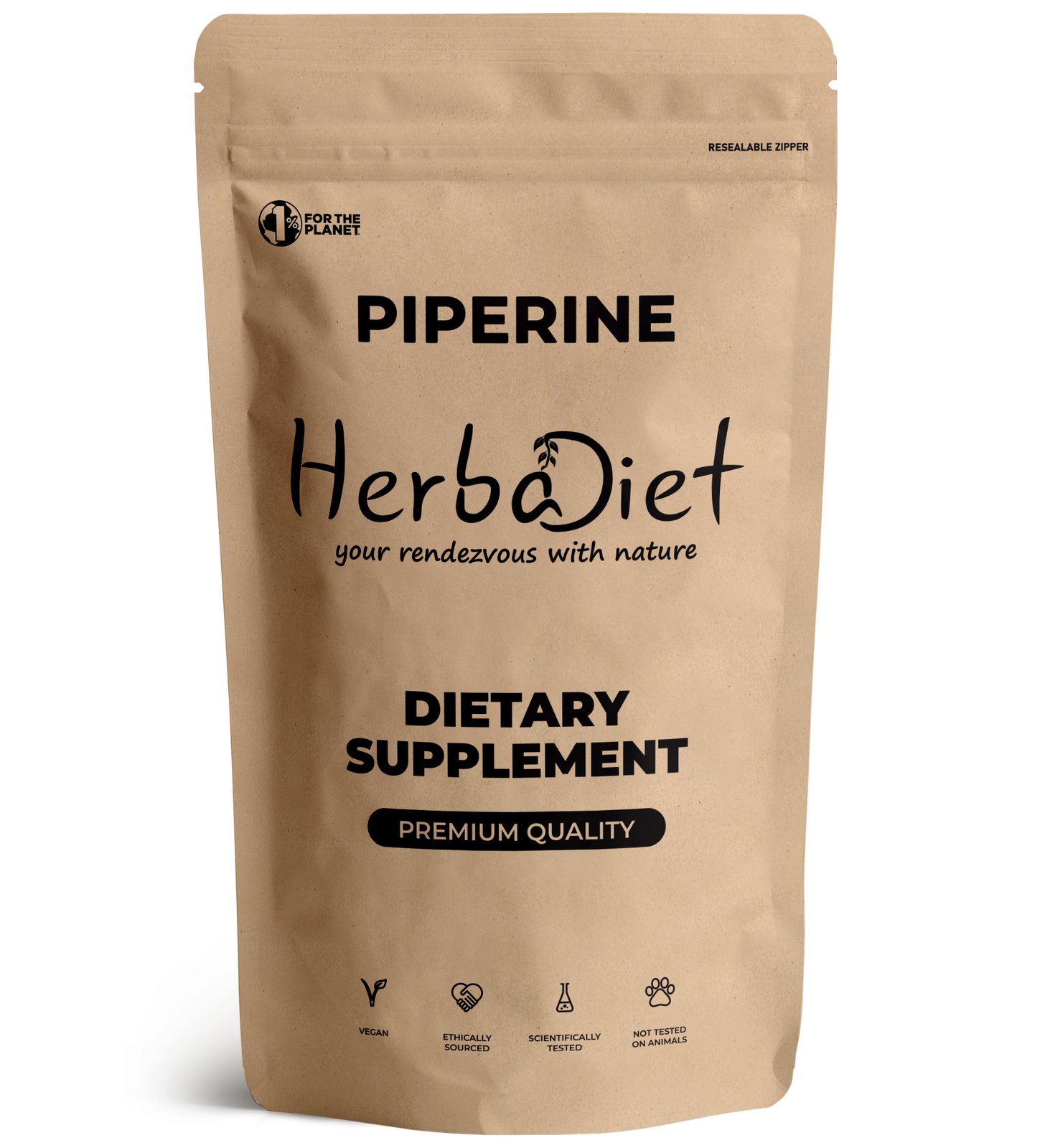 Piperine 95% Black Pepper Extract Powder 95% By HPLC Bioavailability Enhancer