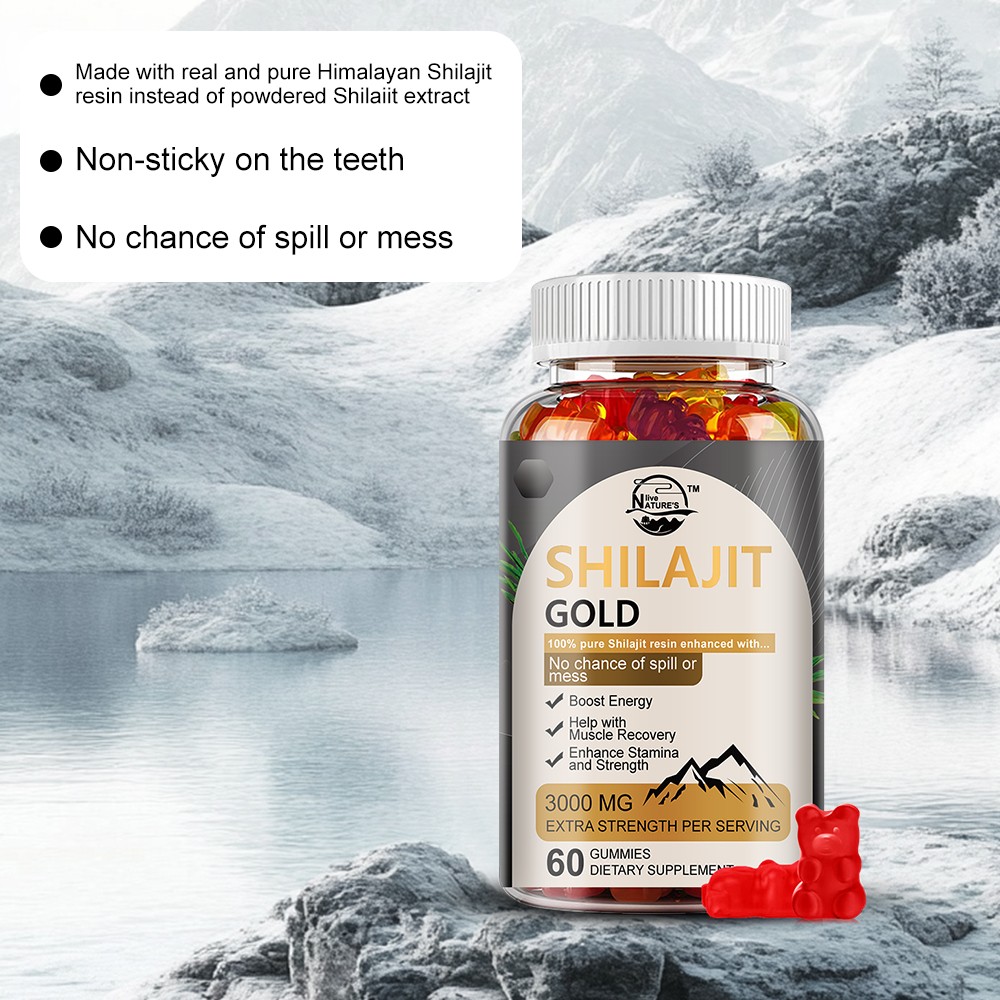 Shilajit Gummies Max Strength | Pure 100% Authentic Himalayan Origin