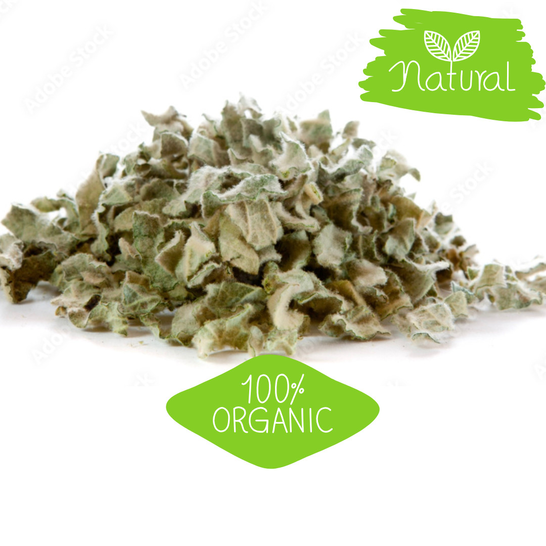Organic Mullein Herb & Powder Leaf | Whole Herb 4oz/8oz Natural Respiratory Aid