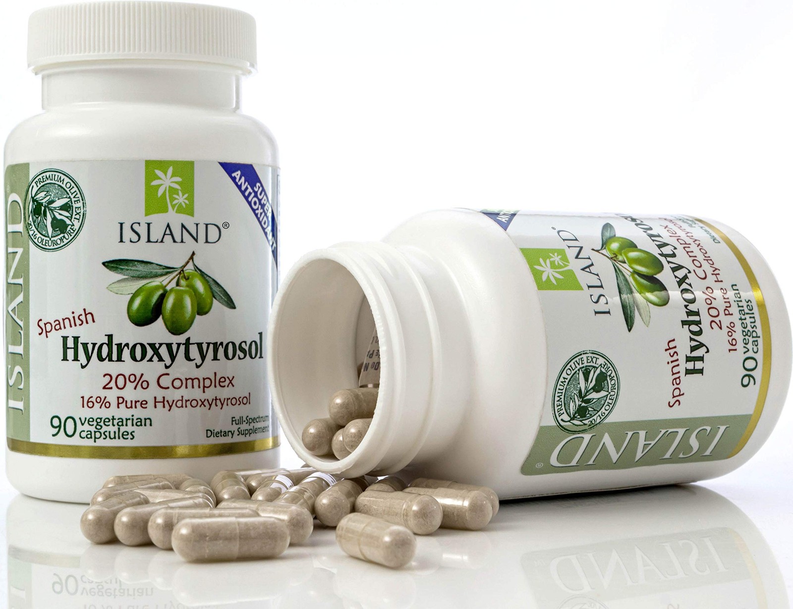 Hydroxytyrosol Olive Extract 100 mg 90 Capsules – Spanish Quality