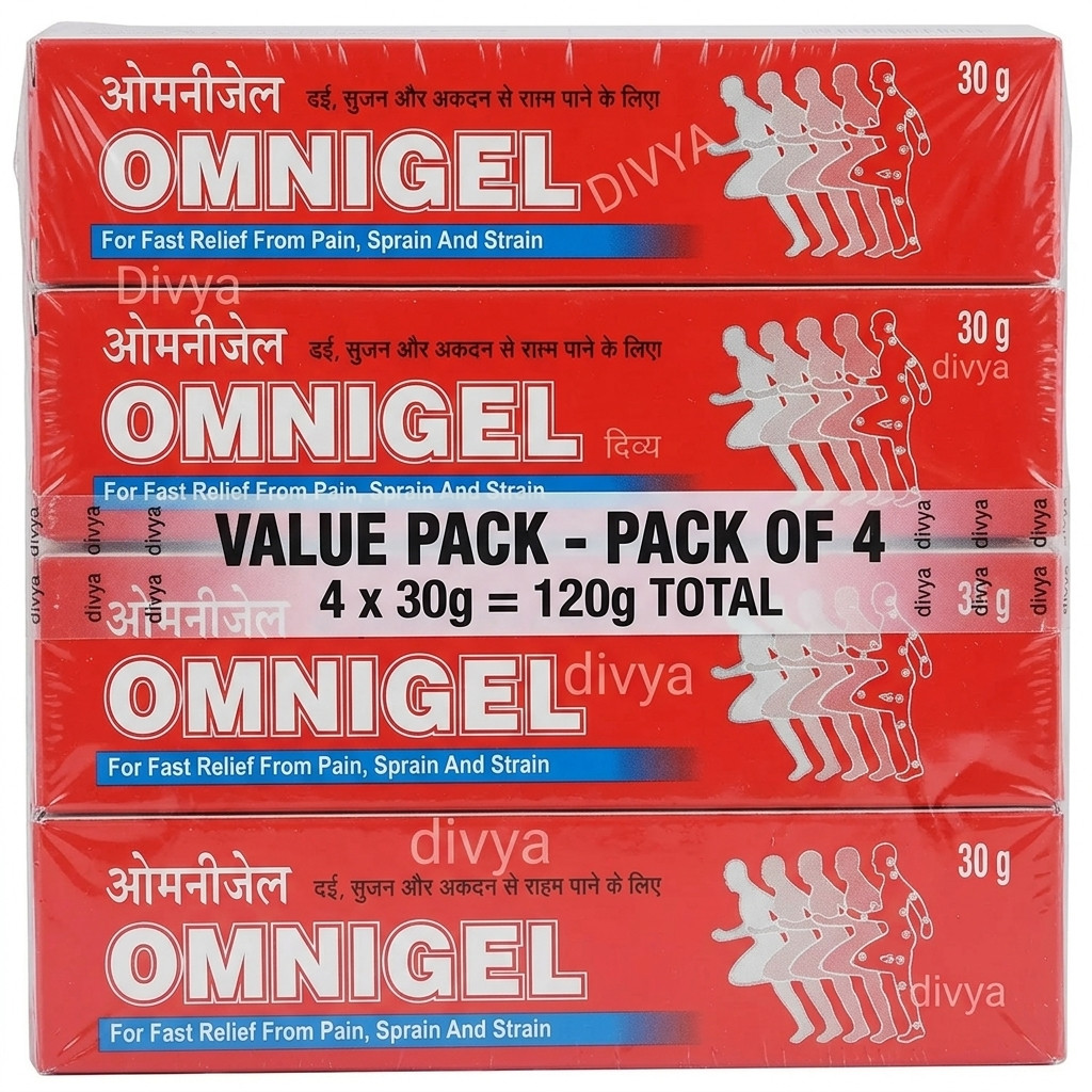 OMNIGEL 30GM (PACK OF ) Cream (4 x 30 g)