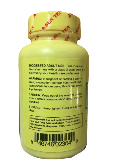 Sun Ten – Cornus & Rehmannia Formula Capsules / Ming Mu Di Huang Wan / 明目地黃丸