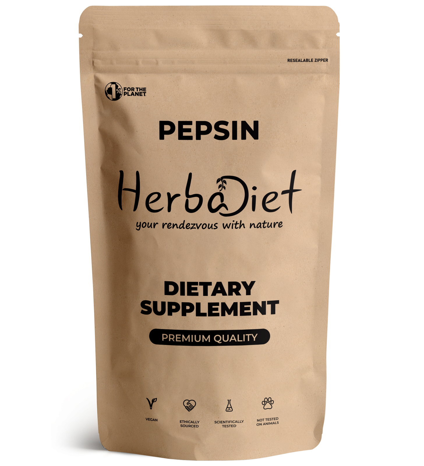 PEPSIN 1:3000 Powder Digestive Enzyme Aids Protein Digestion Nutrient Absorption