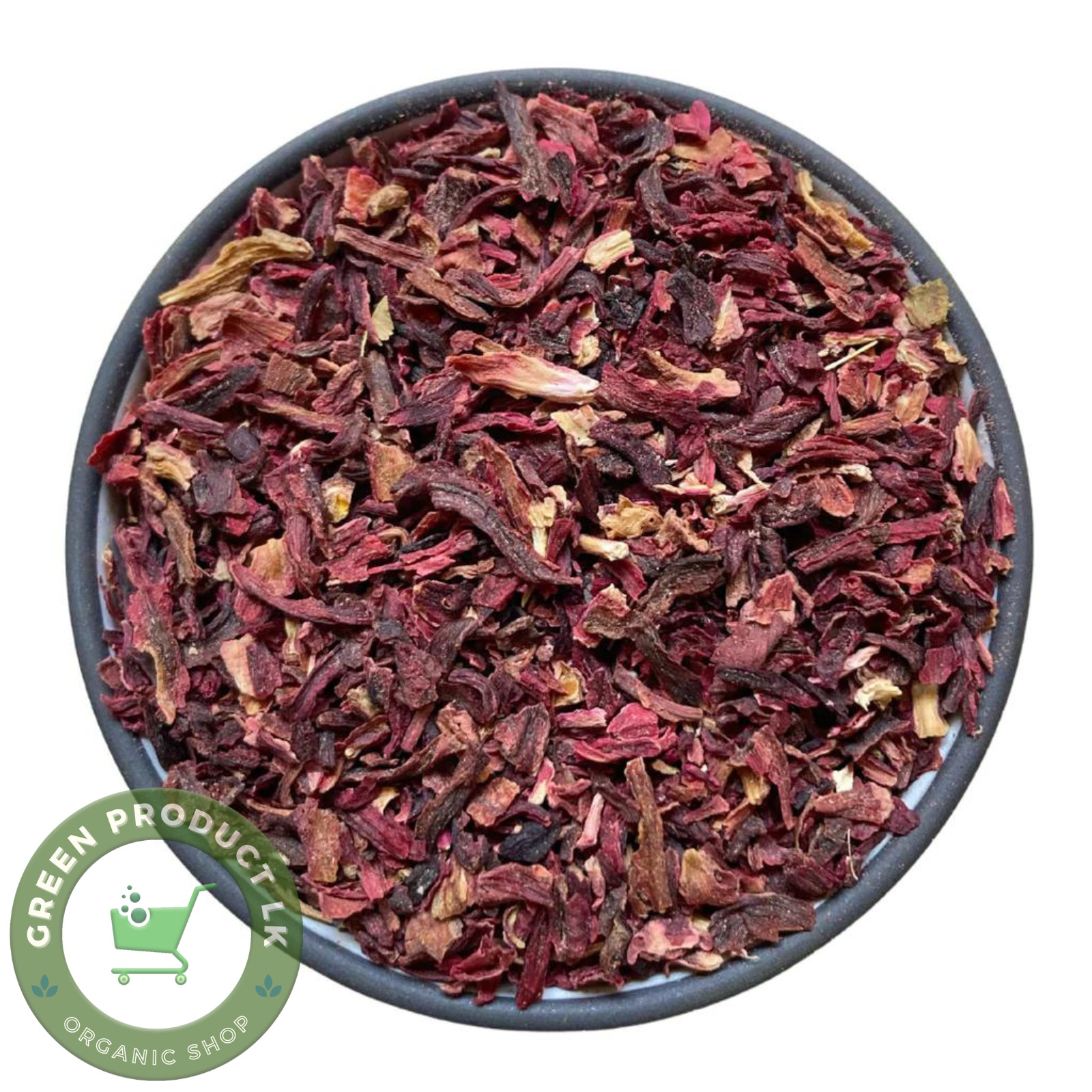 Dried Hibiscus Flowers | 100% Natural Organic Petals | Loose Leaf Red Herbal Tea