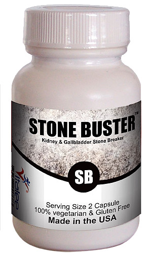 Stone Buster-Kidney/Gallbladder Wellness Supplement (60 caps)