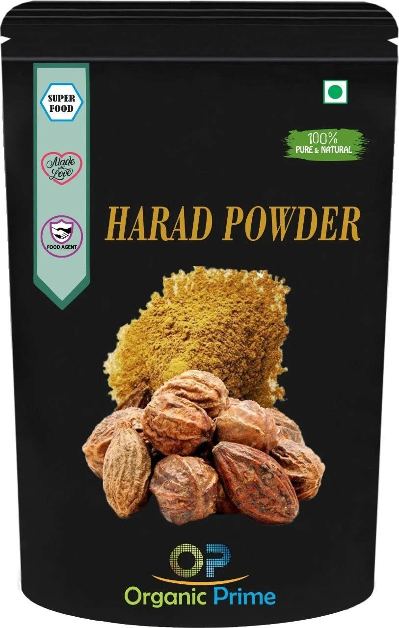 Organic Prime Harad | Haritaki Powder | Terminalia Chebula