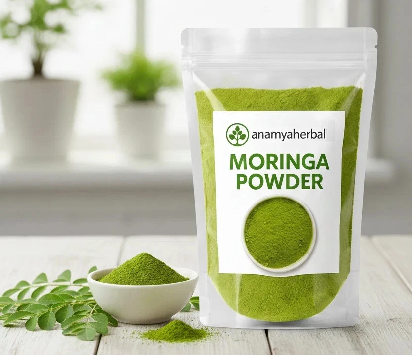 100% Pure Organic Moringa Powder -Natural Energy & Immunity Boost Bulk Wholesale