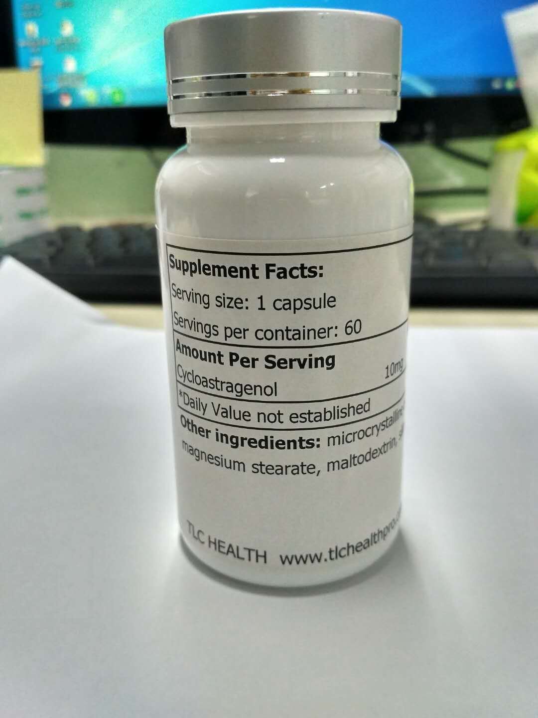 TLC TELOMERE LENGTHENING CYCLOASTRAGENOL – SUPER ANTI AGING 60 Caps 10 Mg