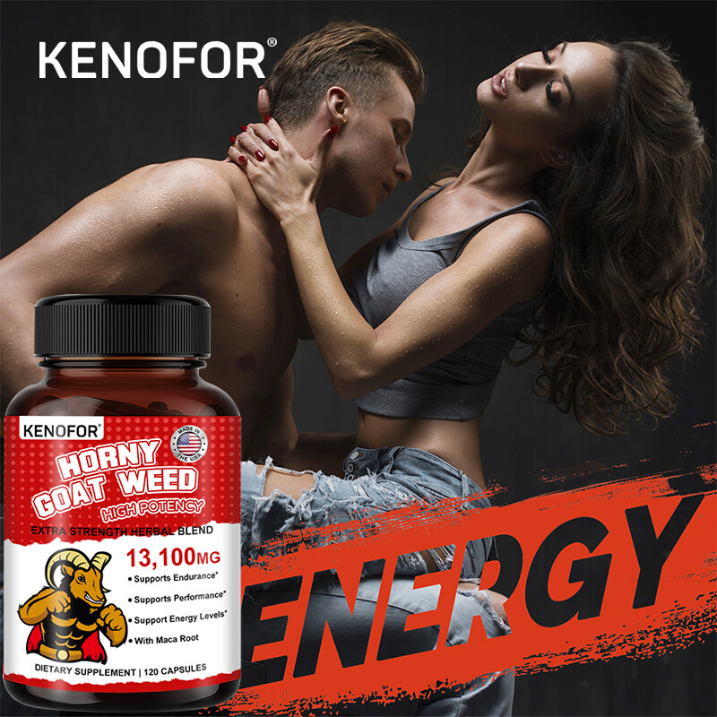Horny Goat Weed Extract Capsules – Support Energy Levels,Endurance,Performance
