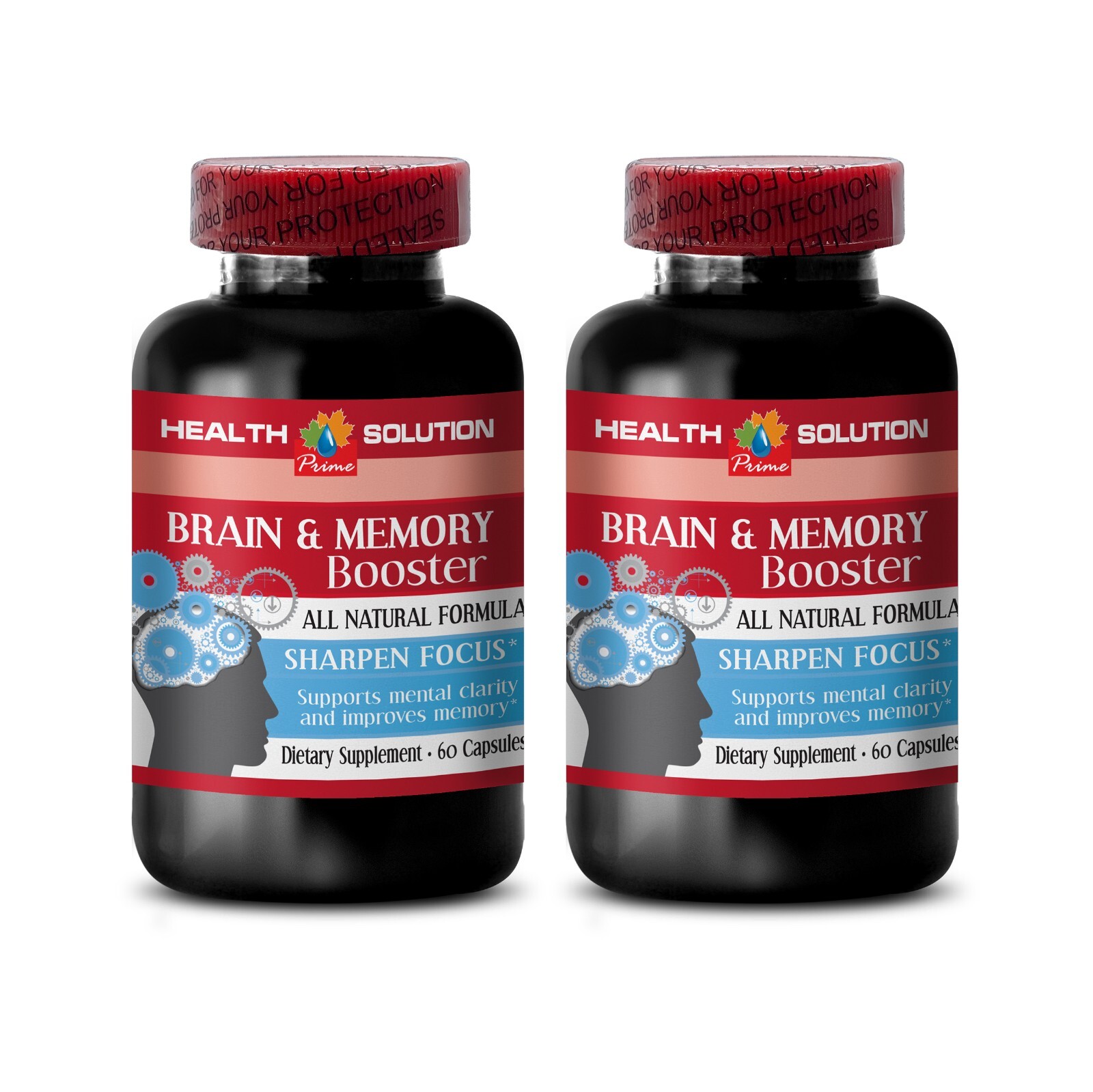 Mental wellness – BRAIN & MEMORY BOOSTER – Neuroenergy 2 Bottles