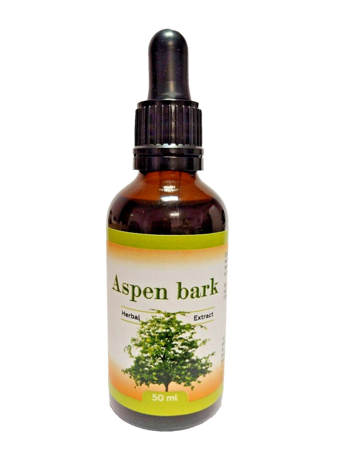 Aspen bark, Herbal Extract 50ml. ( Populus tremula ) ORGANIC