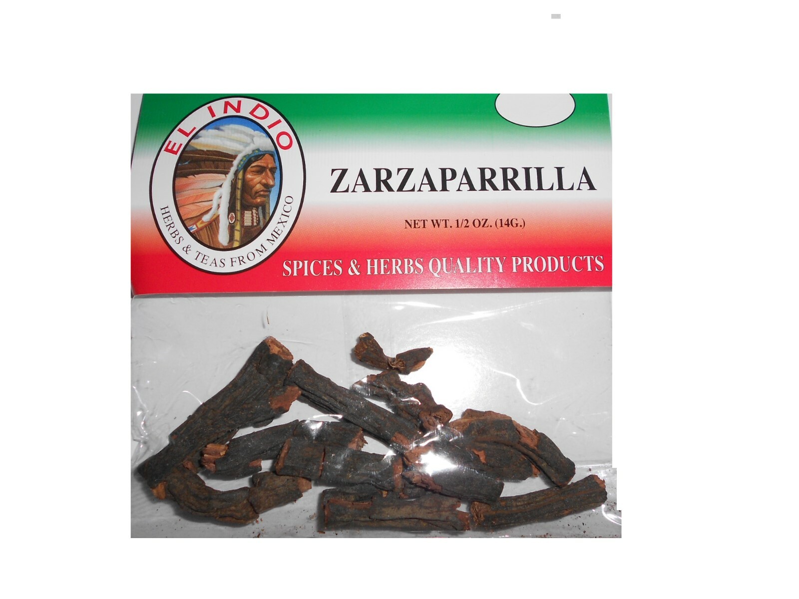 Herbal Tea Zarzaparrilla 3-Pack Net Wt 0.5oz (14gr)