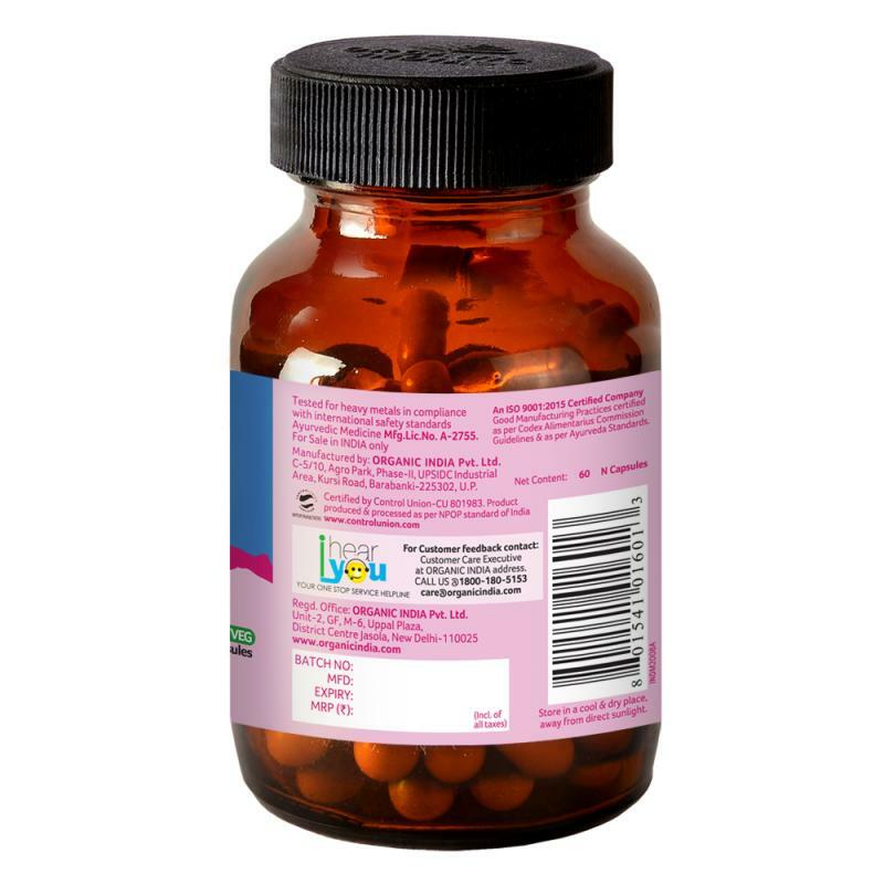Organic India Shatavari – Women Health 60 Capsules
