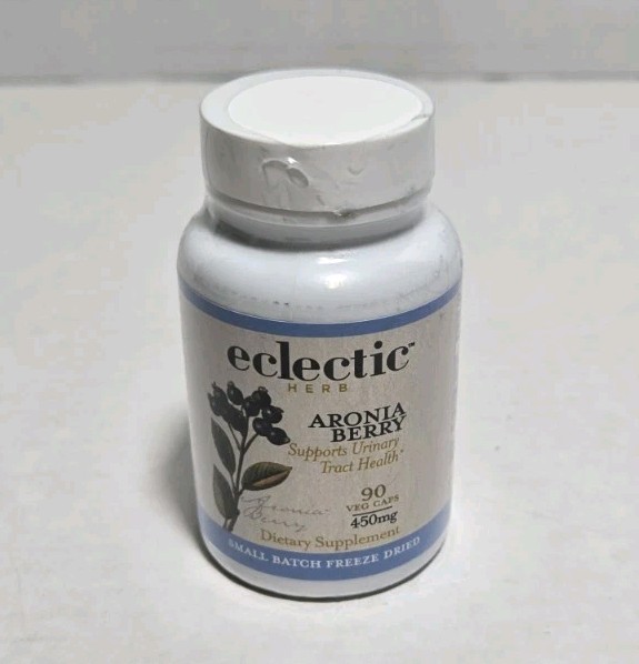 Eclectic Herb White Willow Feverfew Supports Head & Neck Tension 90 Veg Cap