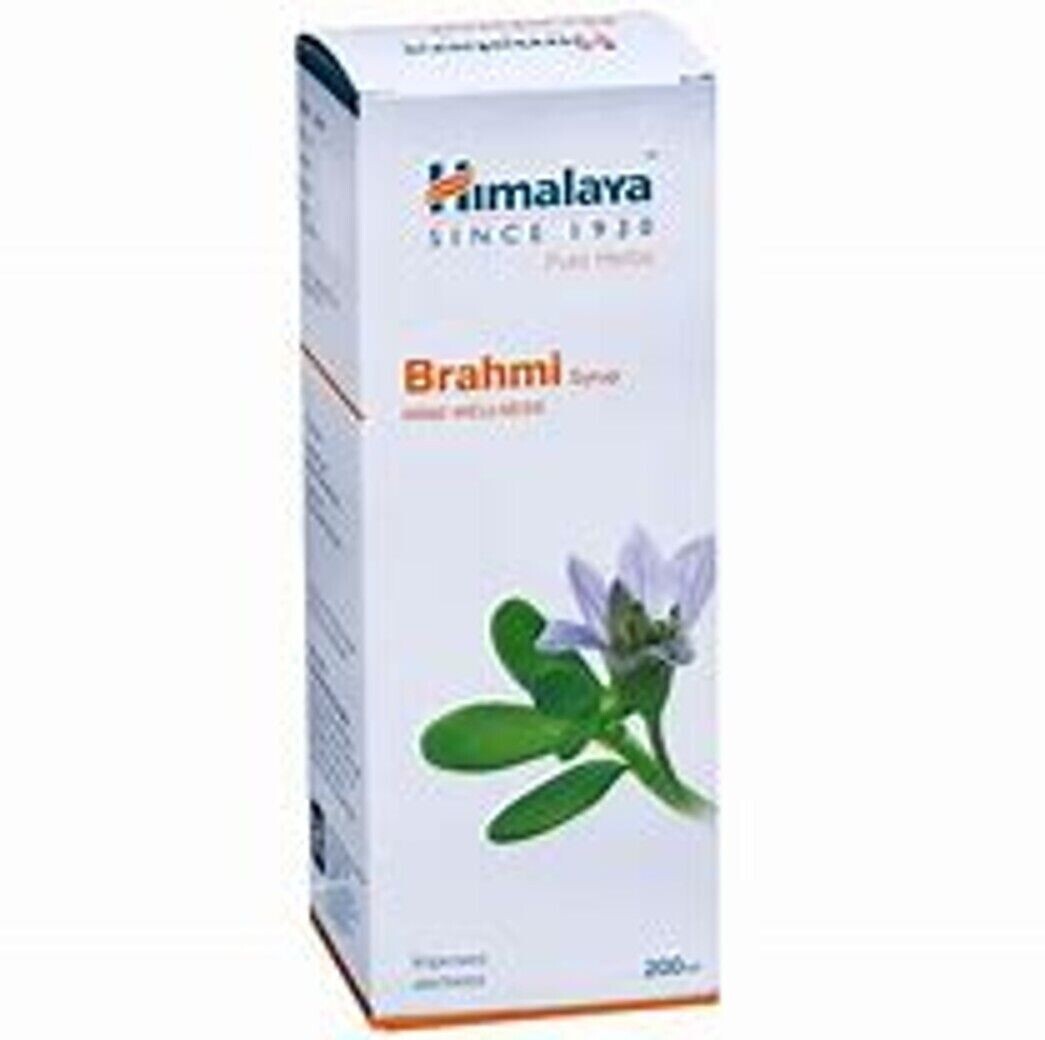 2X Himalaya Brahmi Syrup 200ml Stronger Memory, Good Mental Health