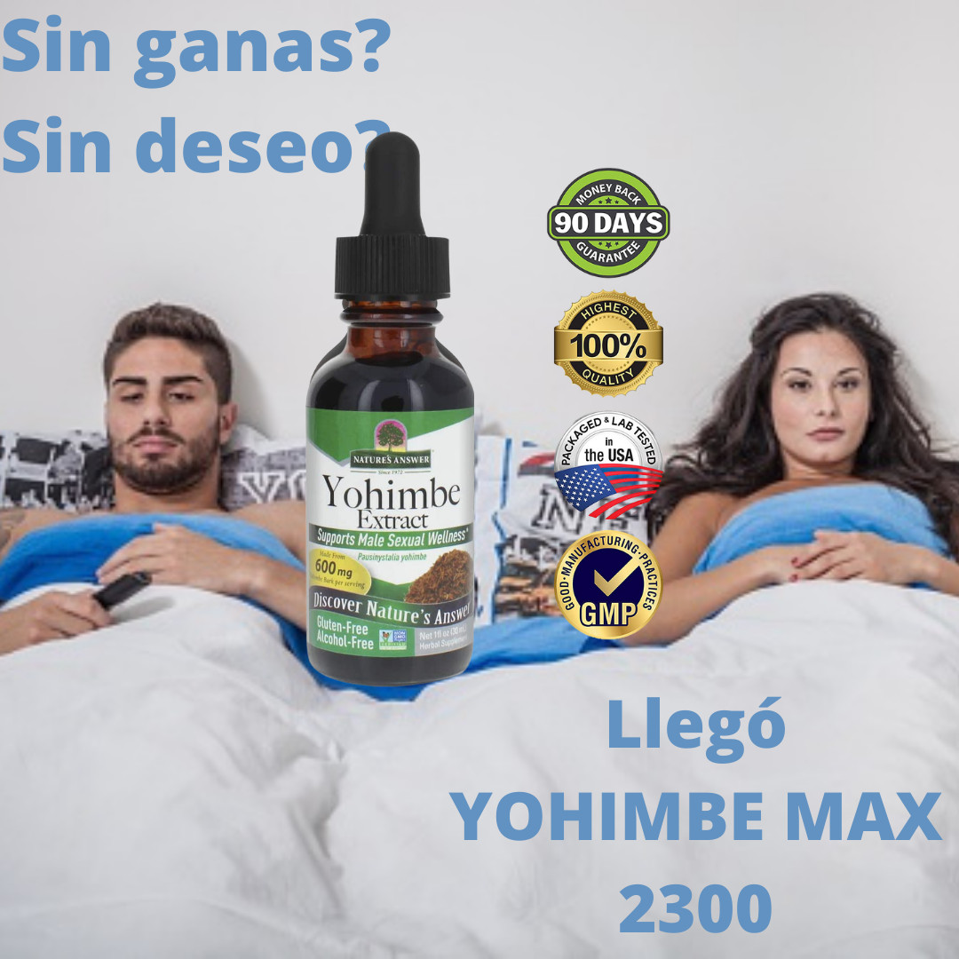 Yoimbina Yumbina Gotas Deseo Sexual Estimulante Mujer Booster Natural Energia