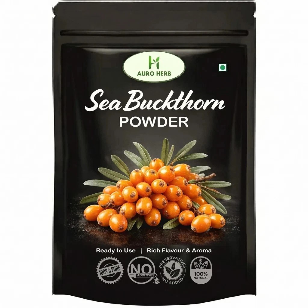 Sea Buckthorn Fruit Powder Original Herb 100% Natural & Pure Juice