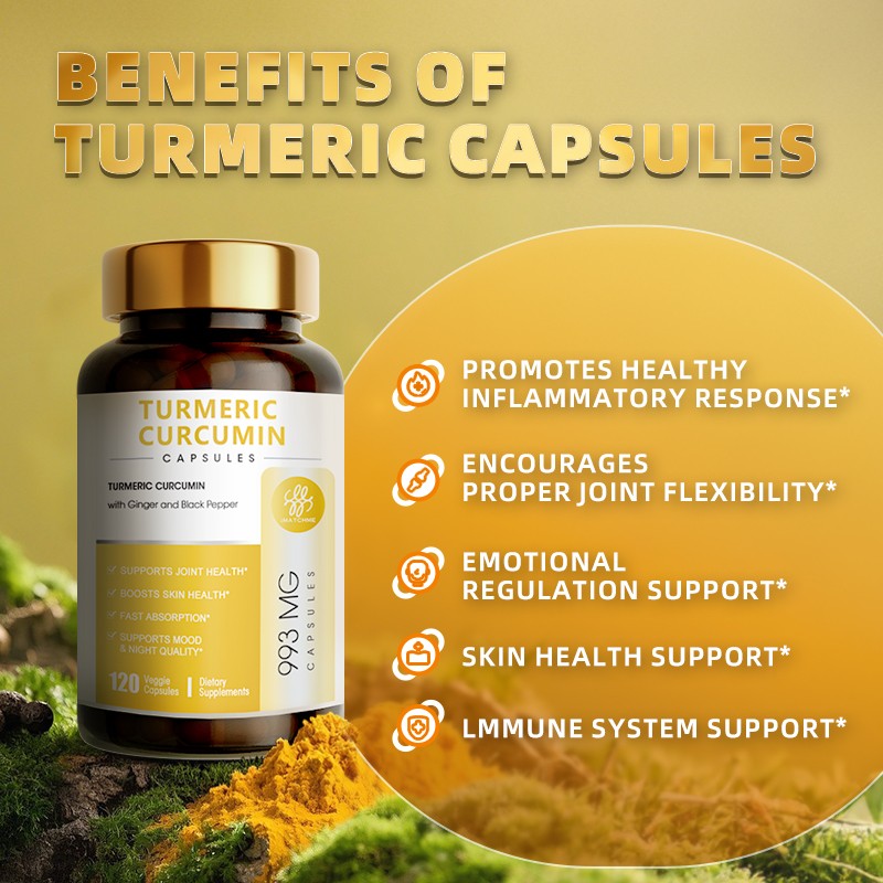 Turmeric Curcumin 2000mg 120ct – 95% Curcuminoids with BioPerine & CoQ10