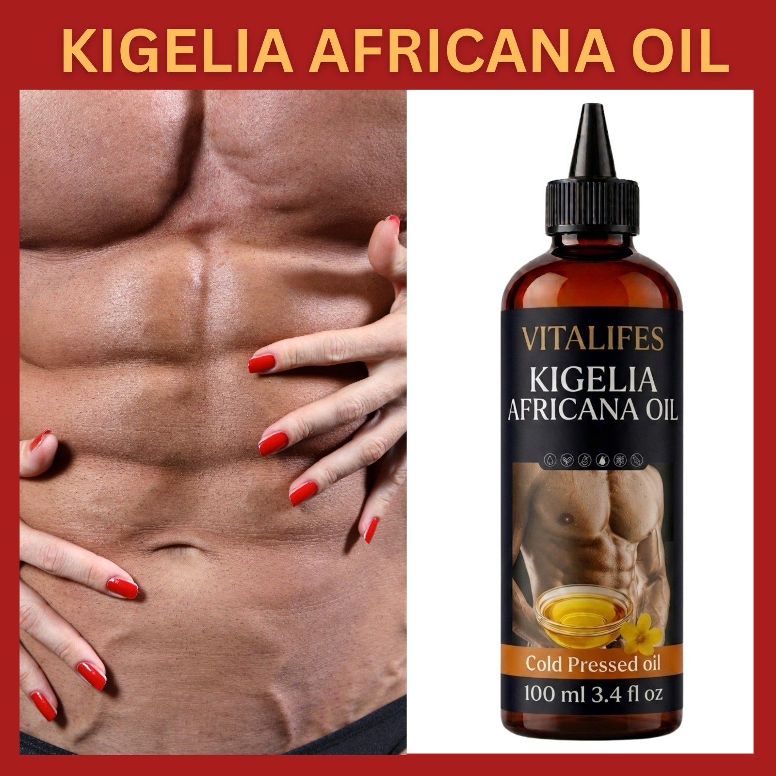Kigelia Africana Male Enlargement – Female breast & Butt enhancer 100% Natural