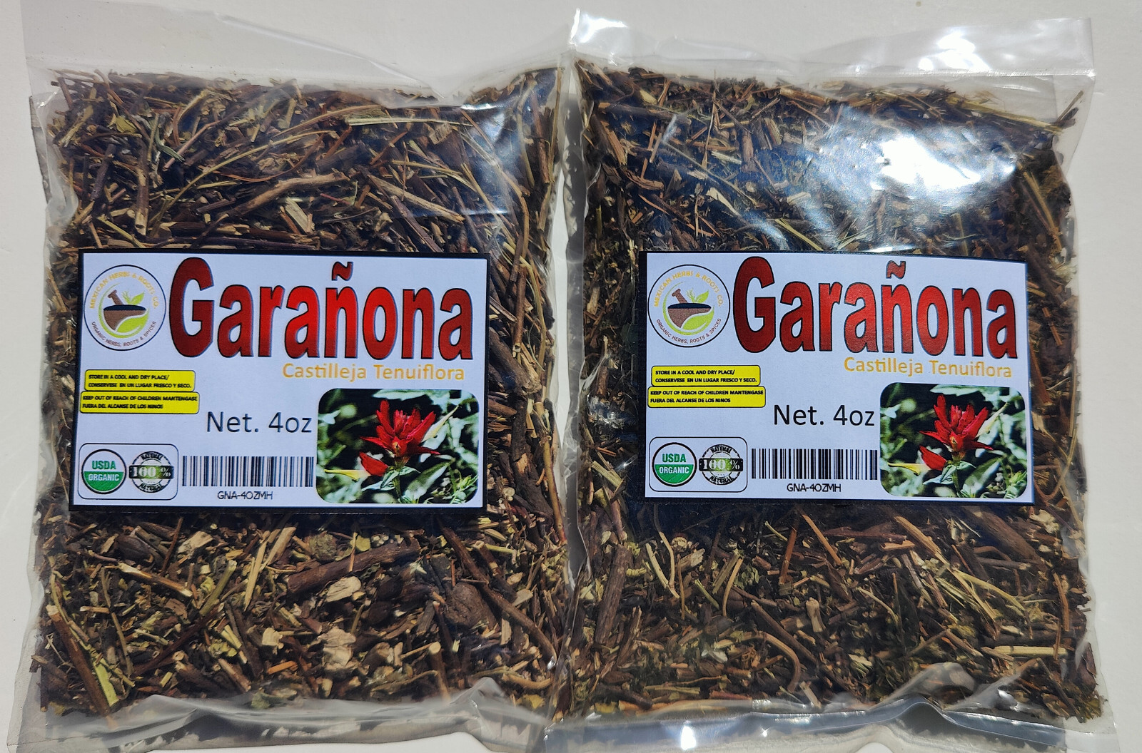 4oz Garañona, Garanona,Paintedcup herbs, Garañona Hierba/te Hierbas Mexicanas