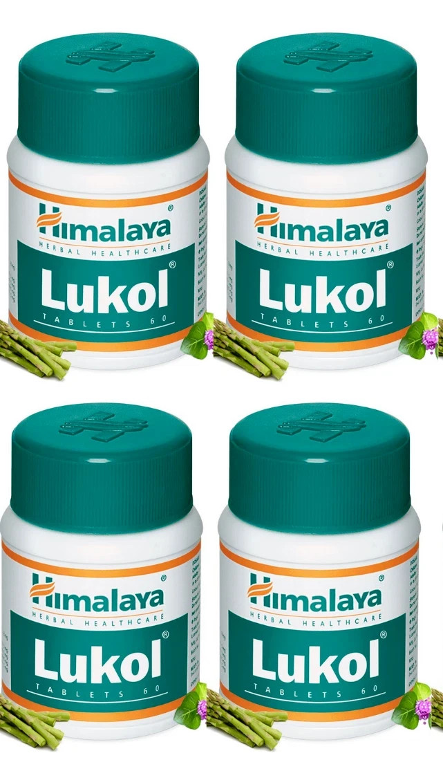4 x Himalaya Lukol 320 Tabs For Women Wellness Support Exp 2028