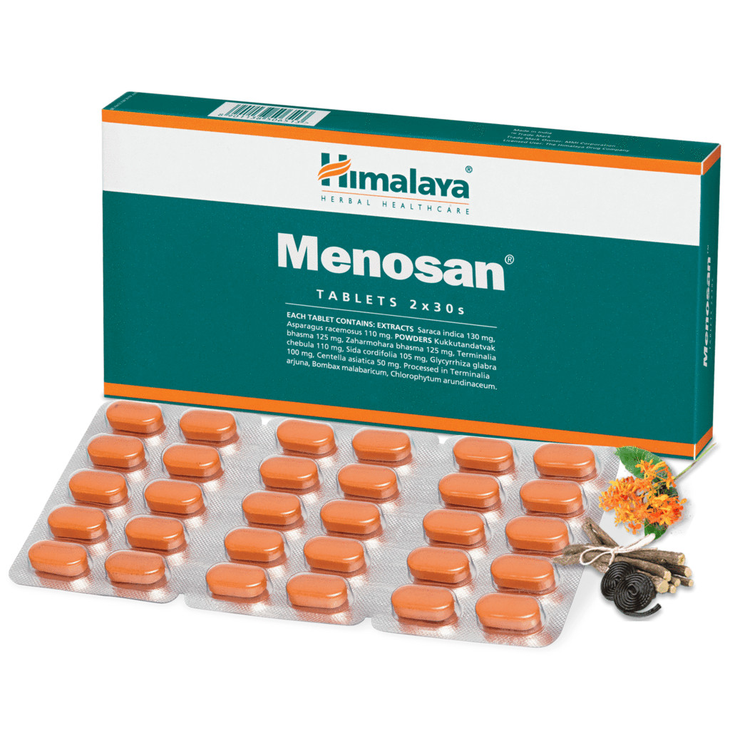 2 X 30 tabs- Himalaya Menosan Tablets (60tab) Each | Free Shipping