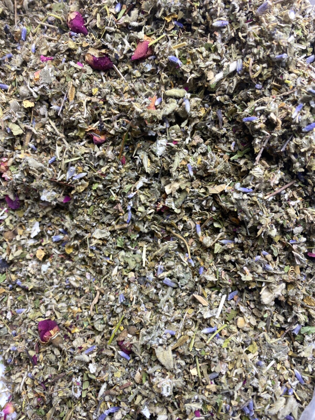 No.64 Blended Mix – damiana passionflower mullein skullcap lavender +More Herbs!