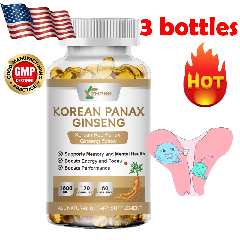 Ginsenoside capsules help with immune regulation sexual health and anti fatigue