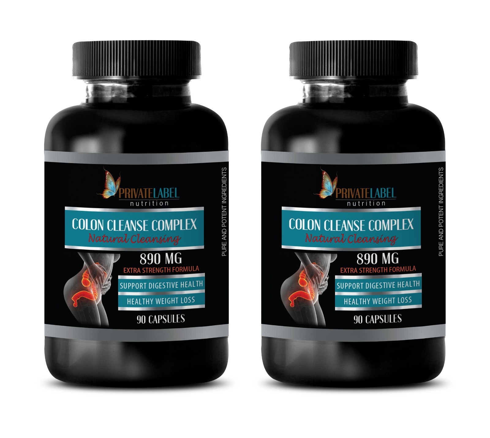 cleanser – COLON CLEANSE COMPLEX – colon cleanse – 2 Bottles 180 Capsules