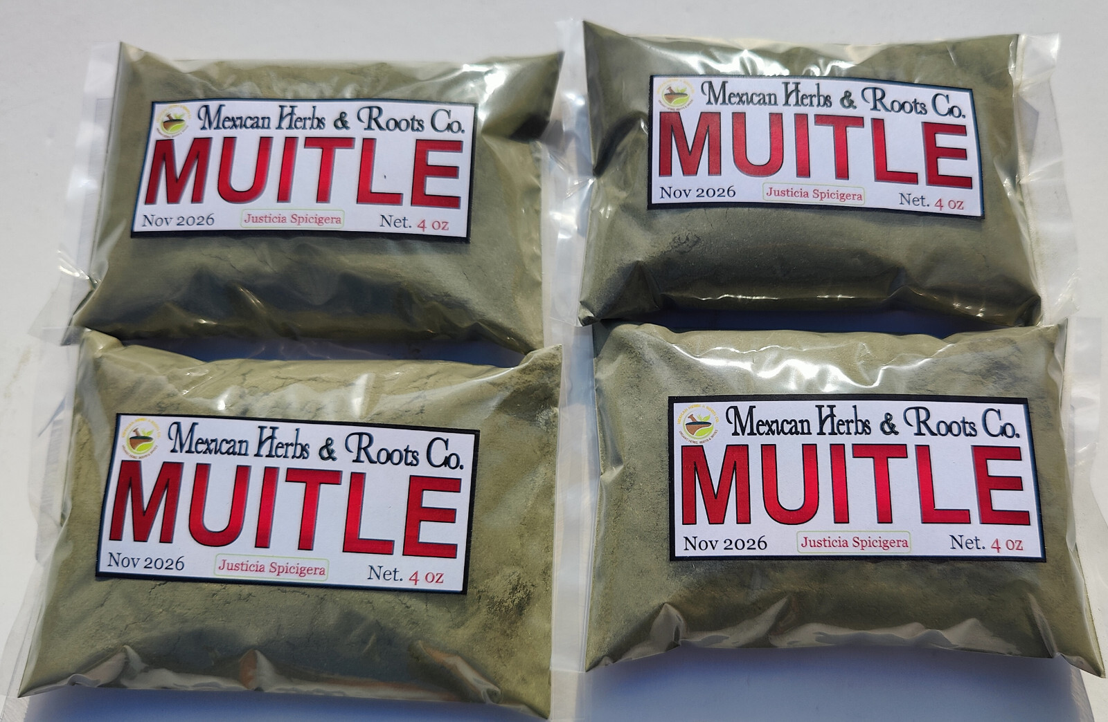 Muitle or muicle herbal tea 4oz muitle en polvo/powder muitle te herbal