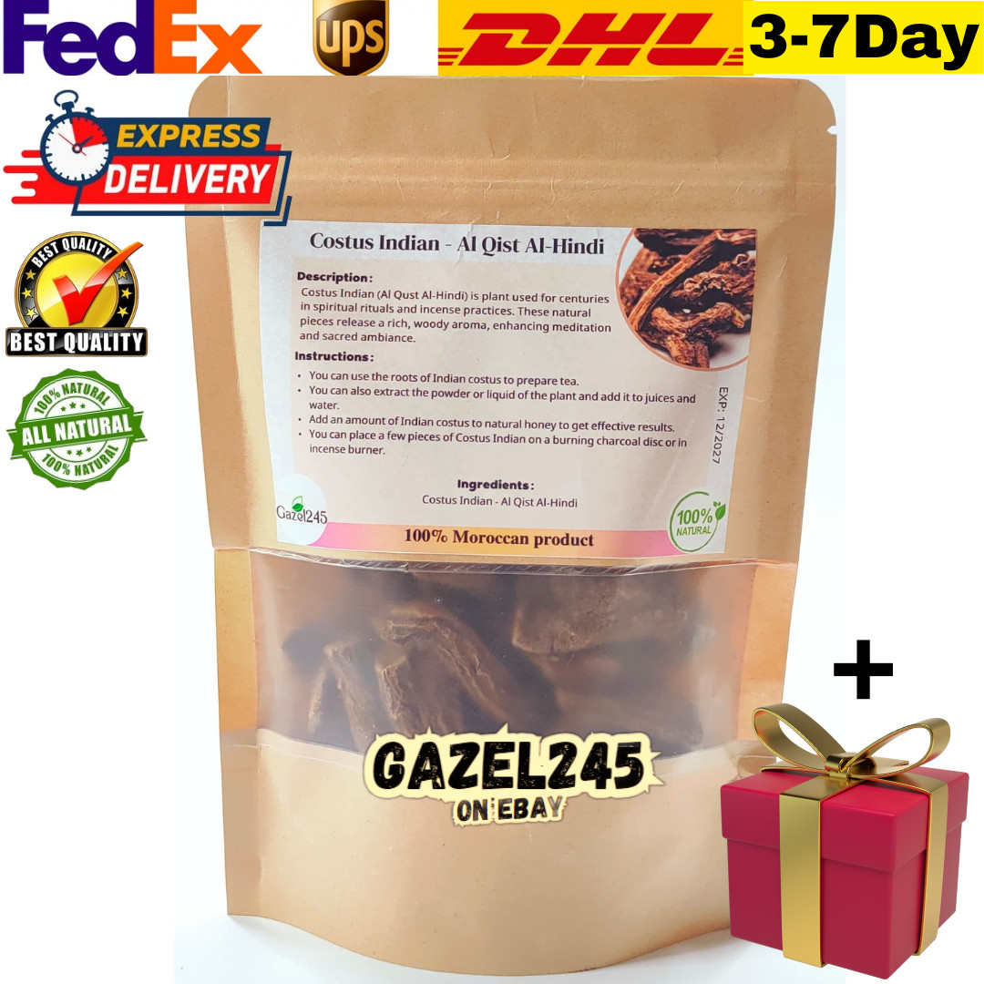 Qist Al-hindi Pure Indian Costus Root Kushta Natural A قسط الهندي – القسط الهندي