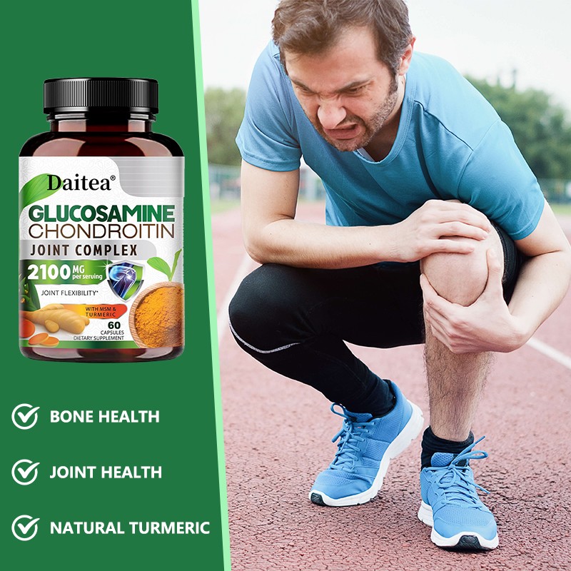 Joint Complex Glucosamine 1500mg Triple Strength 30/60/120 Capsules Gmo Free