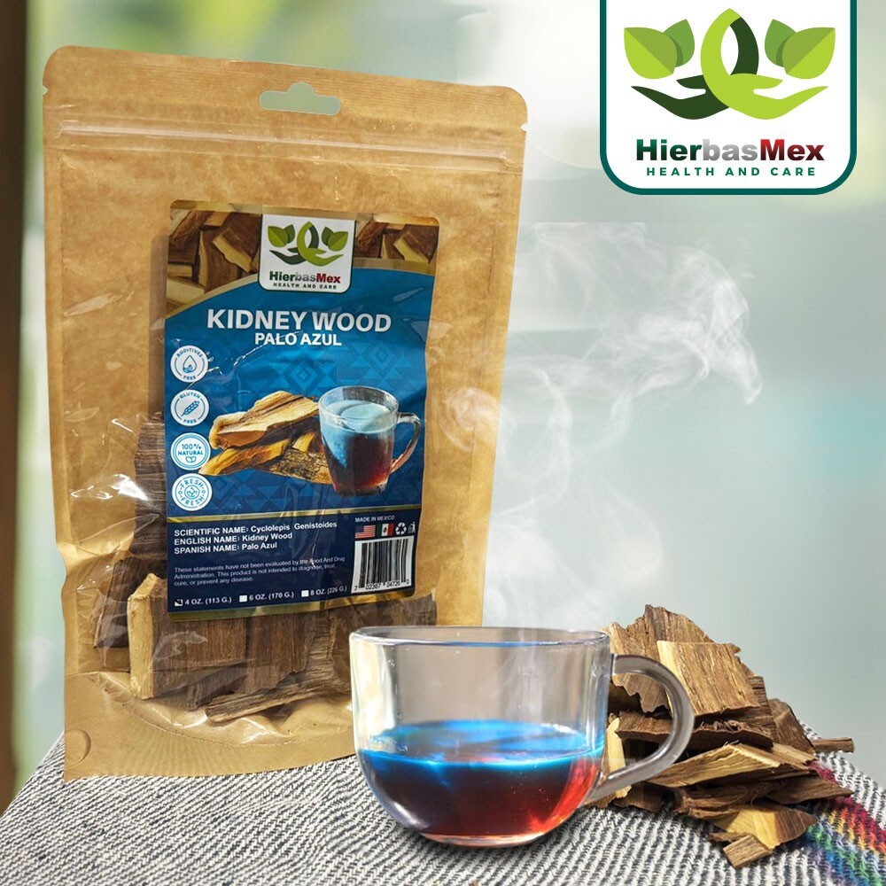 Palo Azul Herbal Tea 4oz Kidney Wood Tea Natural and Organic HierbasMex