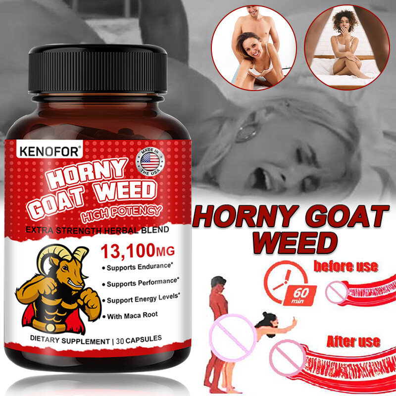 Horny Goat Weed Extract Capsules – Support Energy Levels,Endurance,Performance