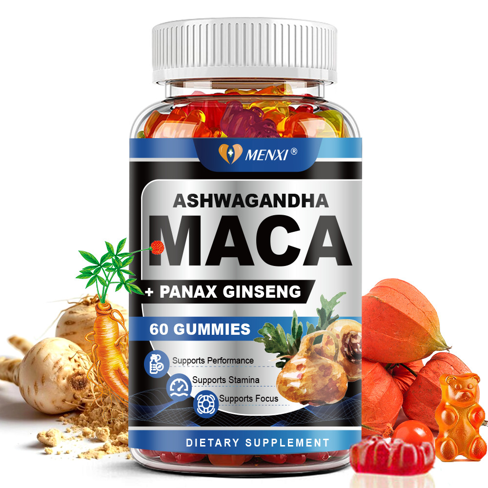 Korean Panax Ginseng + Maca Root Gummies- Male Enhancement Increase Stamina