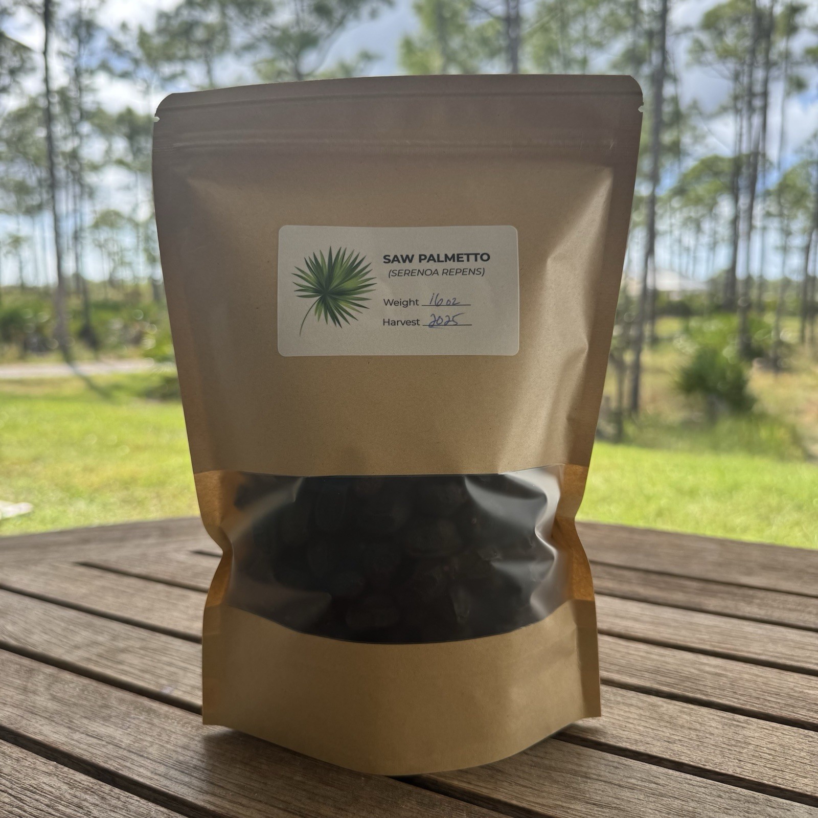 16oz Whole Saw Palmetto Florida Organic (Serenoa Repens) Berries 16 Ounces 2025