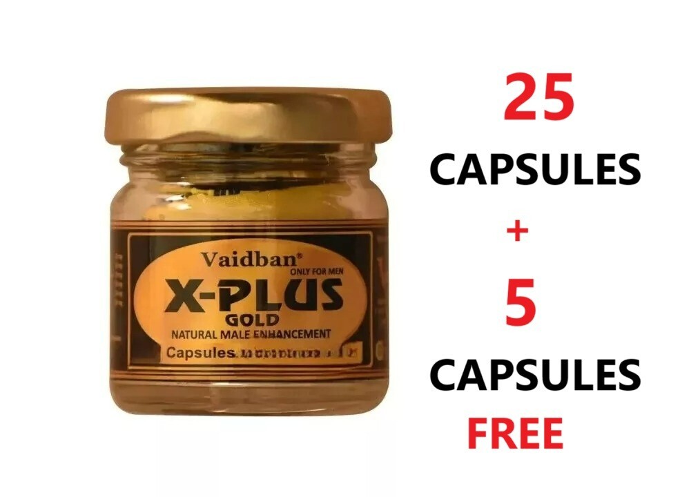 X Plus Gold 25+5 free Capsule:A premium blend, this Ayurvedic formulation