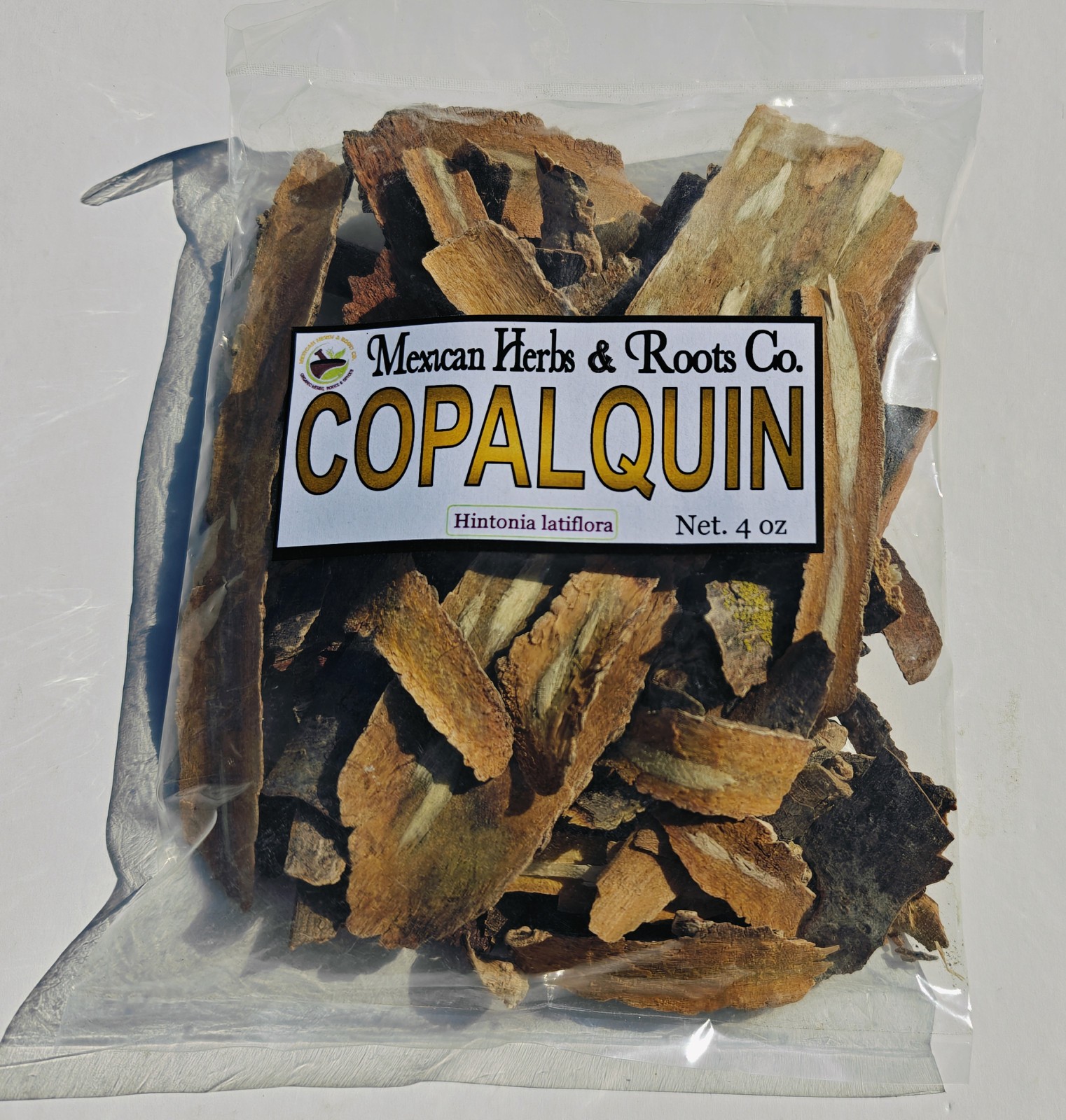 Copalquin 16oz Hintonia latiflora Quina amarillo Quina amarilla 100% Natural 1LB