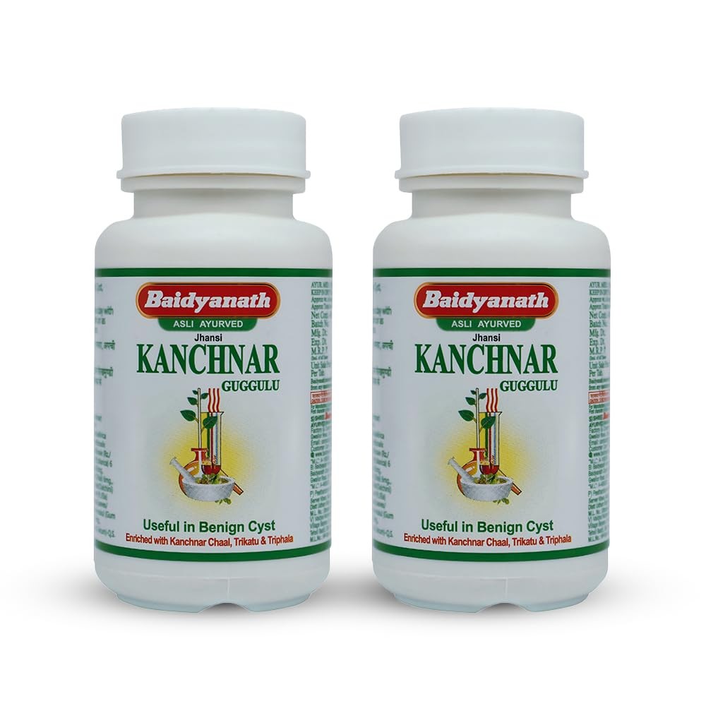 Baidyanath Kanchnar Guggulu 180 Tabs Pack of 2 + Free Shipping
