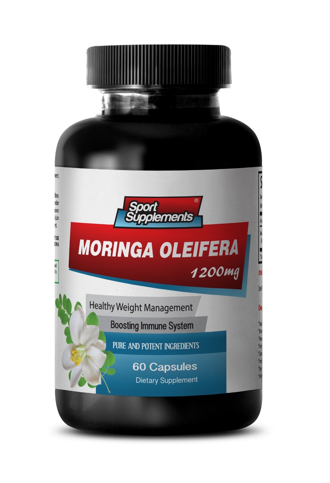 Anti-Inflammatory – Moringa Oliefera 1200mg – Natural Defenses Supplements 1B