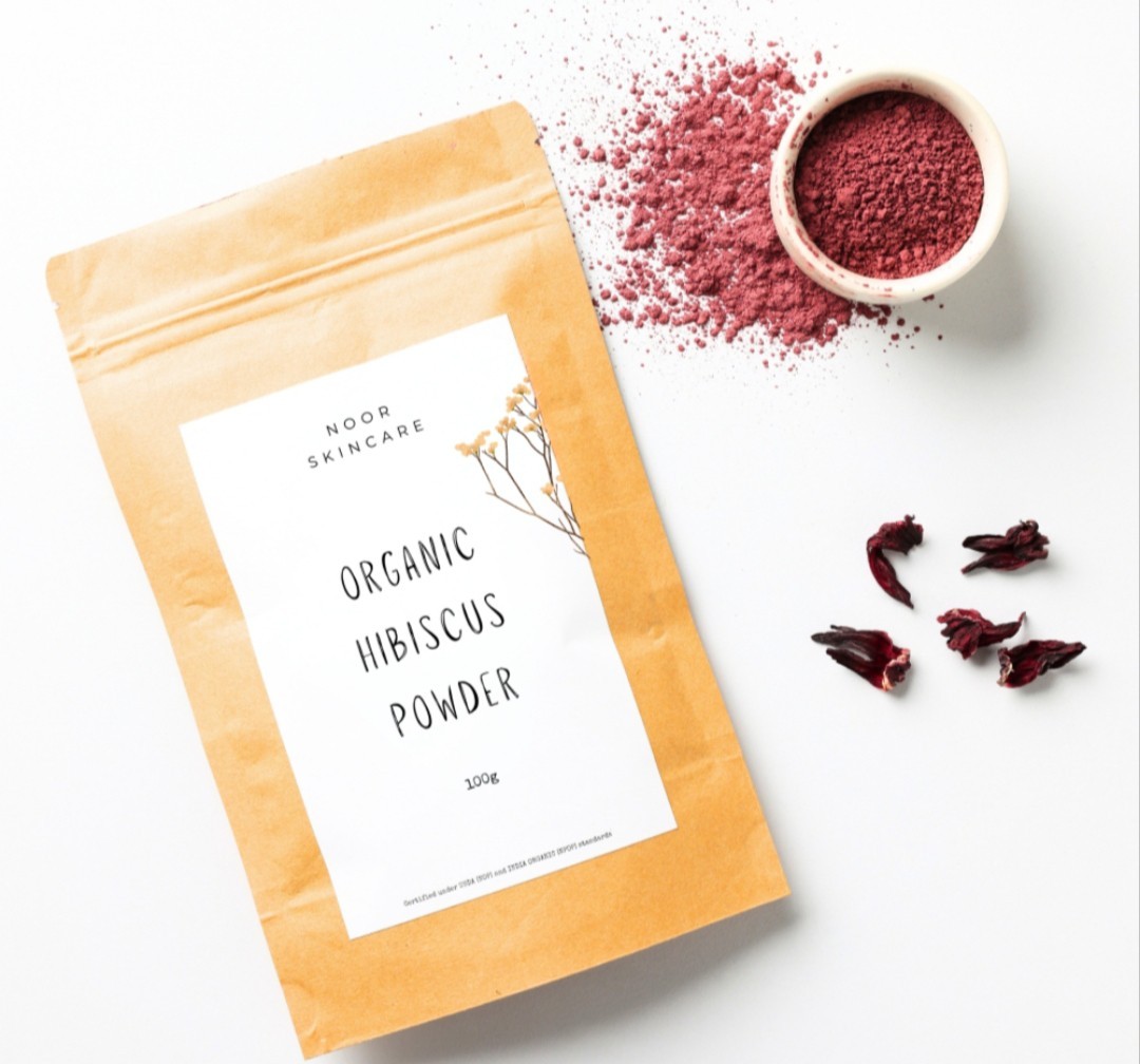 Premium Hibiscus Flower Powder | Natural | Fine Grind | No Preservatives