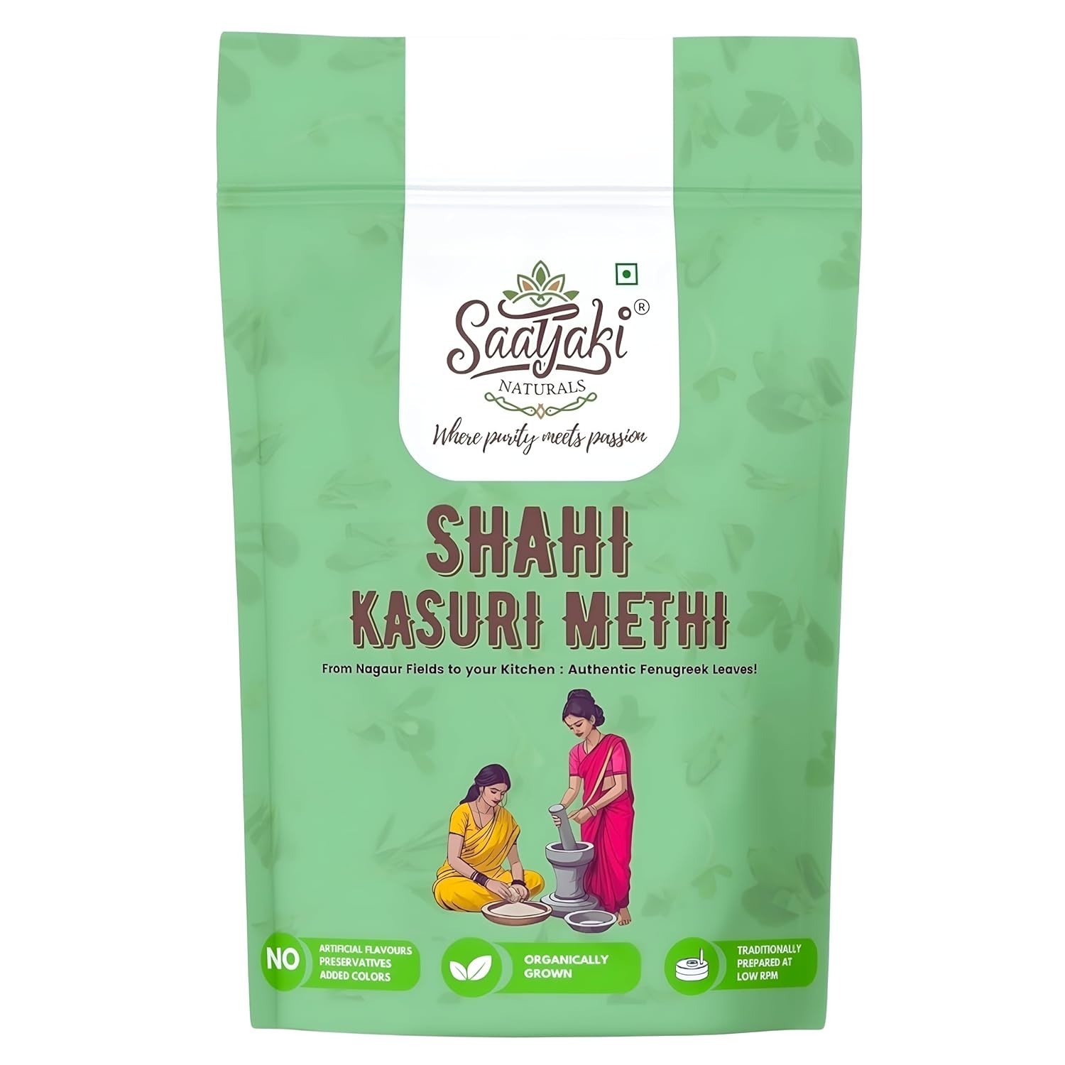 Saatyaki Naturals Organic Kasuri Methi – 50gm