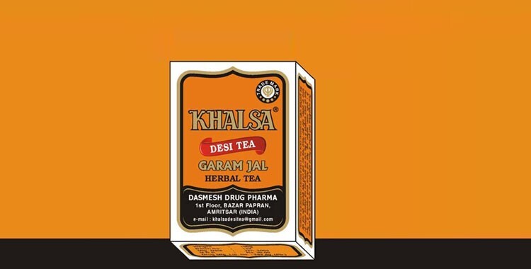 Our Natural Herbal Tea (Khalsa Desi Tea) ayurvedic 100g pack of 2