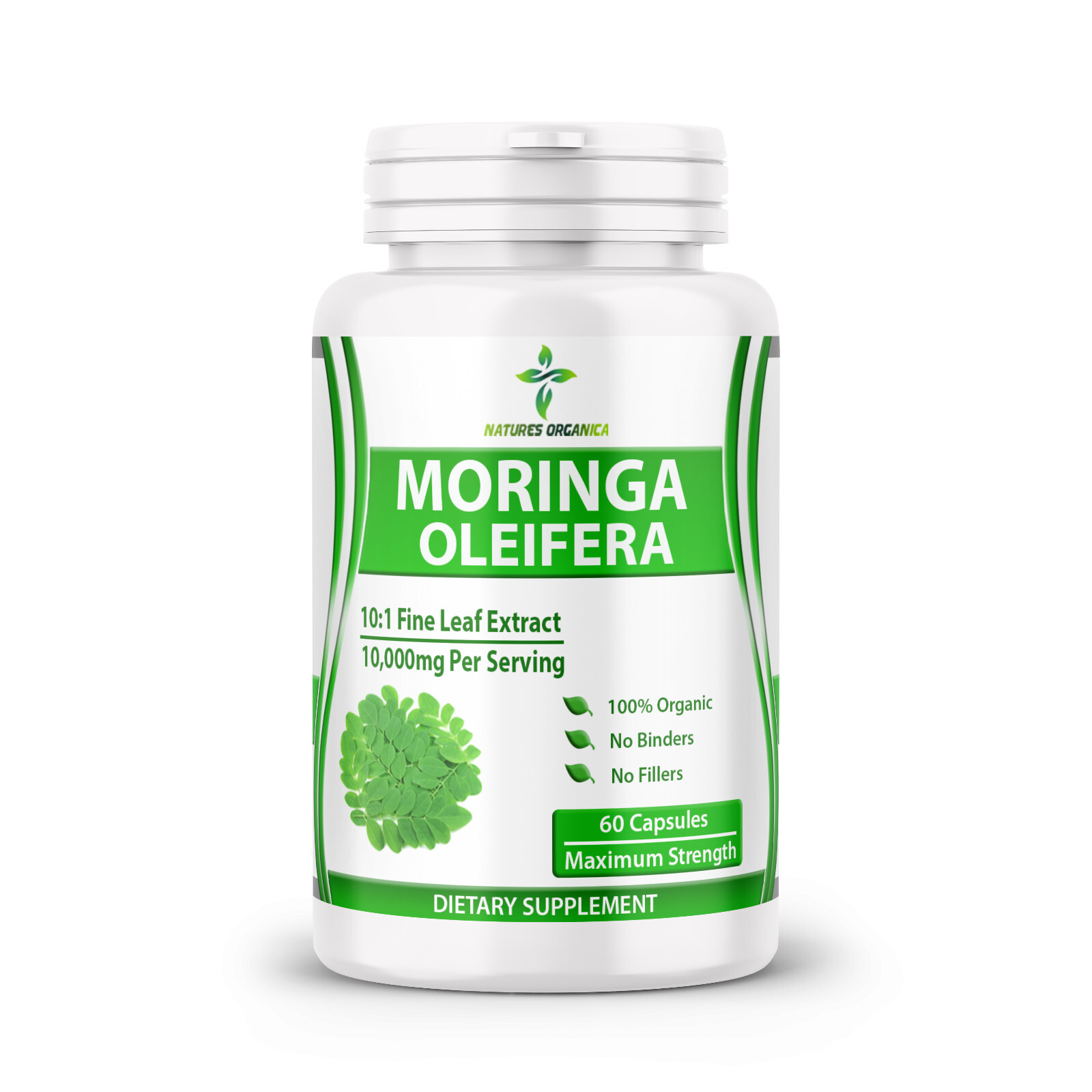 MORINGA OLEIFERA PILLS BROWN MORINGA STRONG MULTI VITAMIN 10,000mg EXTRACT