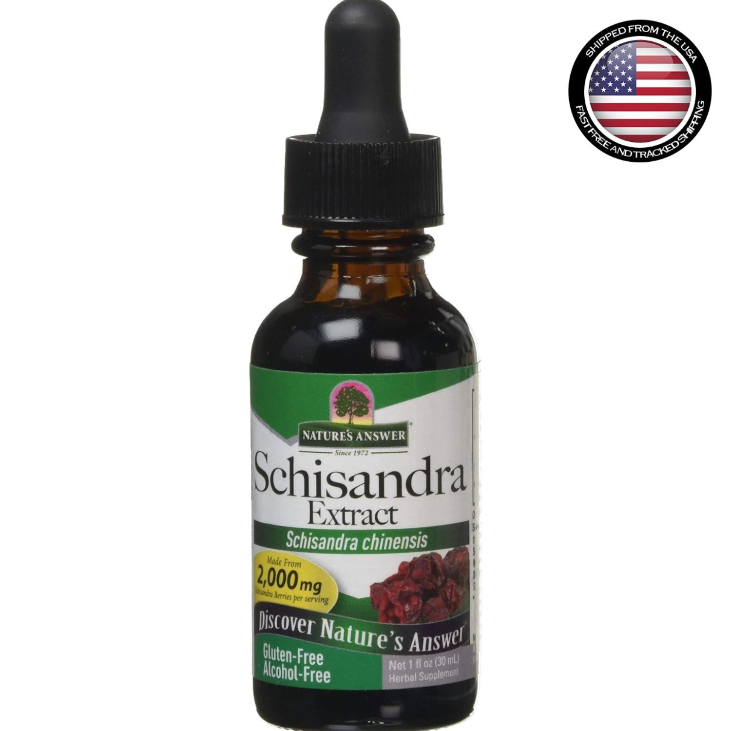 1 Fl Oz Schisandra Berry Extract – Natural Stress & Fatigue Relief for All Ages