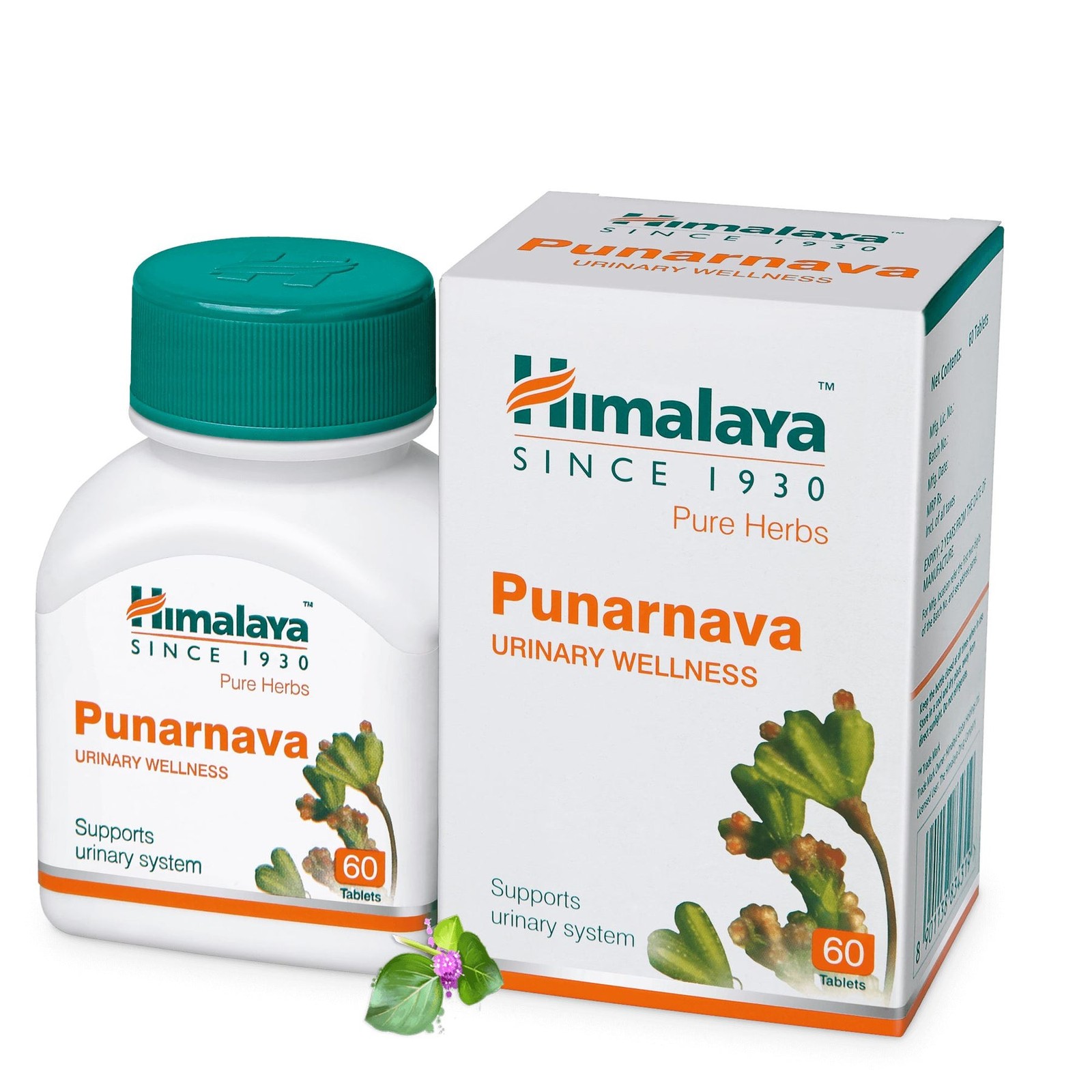 Punarnava Himalaya 60 Tablets Ayurvedic Ayurveda Herbal Product