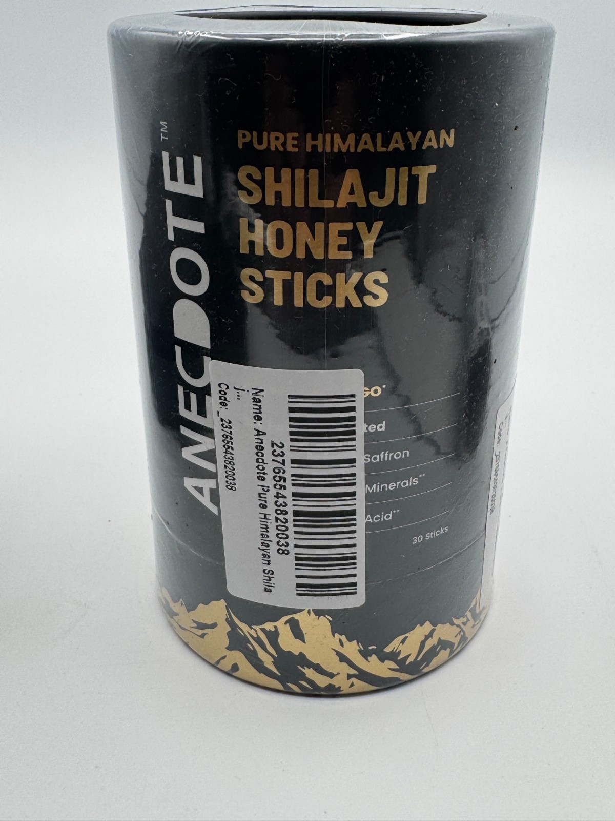 Anecdote Pure Himalayan Shilajit Honey Sticks 30 Sticks New Sealed